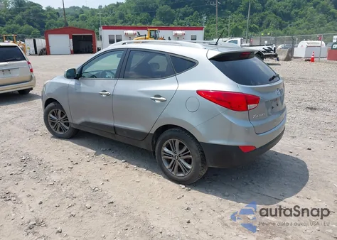 2014 Hyundai Tucson Se z USA, uszkodzony, nr VIN KM8JU3AG3EU836290